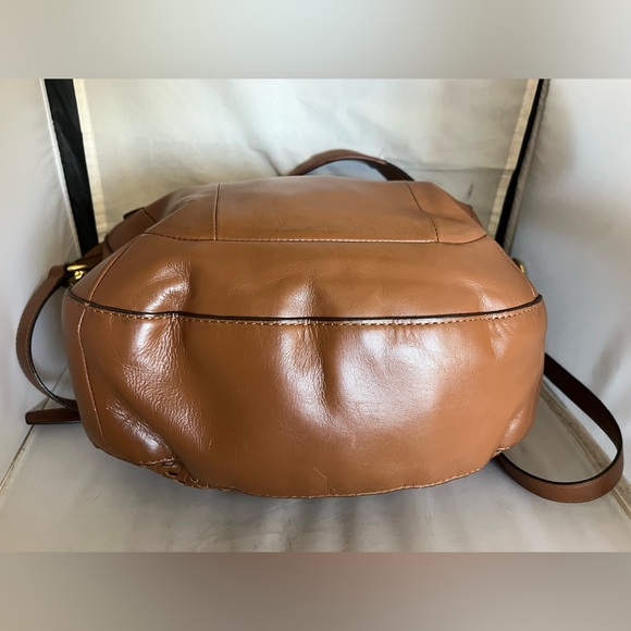 Coach Brown Woven Leather Shoulder Bag - Picture 8 of 14